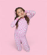 BUBBLEGUM WAVY CHECKERS DREAM SET from DREAM BIG LITTLE CO