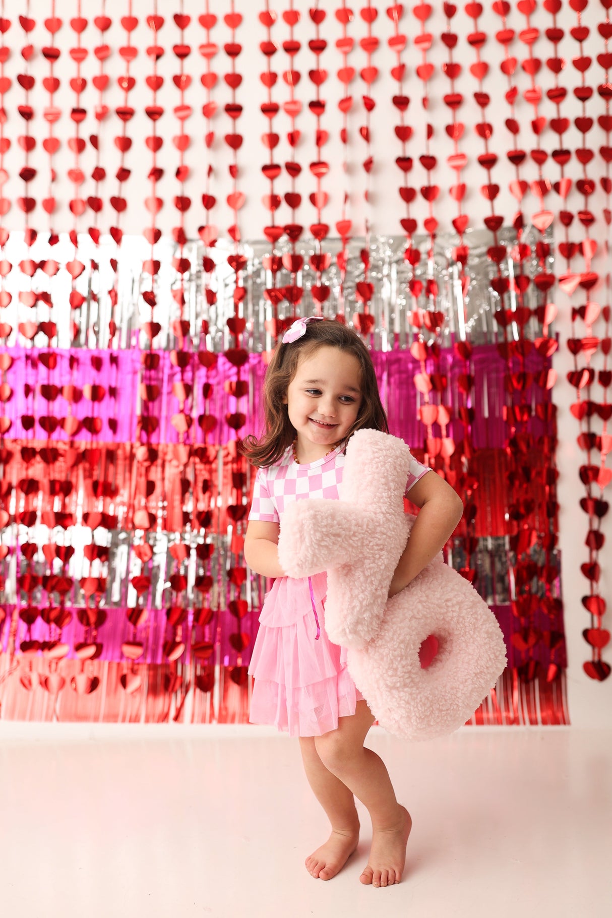 BUBBLEGUM CHECKERS DREAM TUTU DRESS from DREAM BIG LITTLE CO