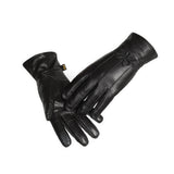 Reed Women's Genuine Leather Warm Lined Driving Gloves - Imported From Reed Leather