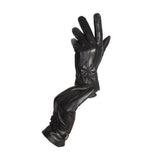 Reed Women's Genuine Leather Warm Lined Driving Gloves - Imported From Reed Leather
