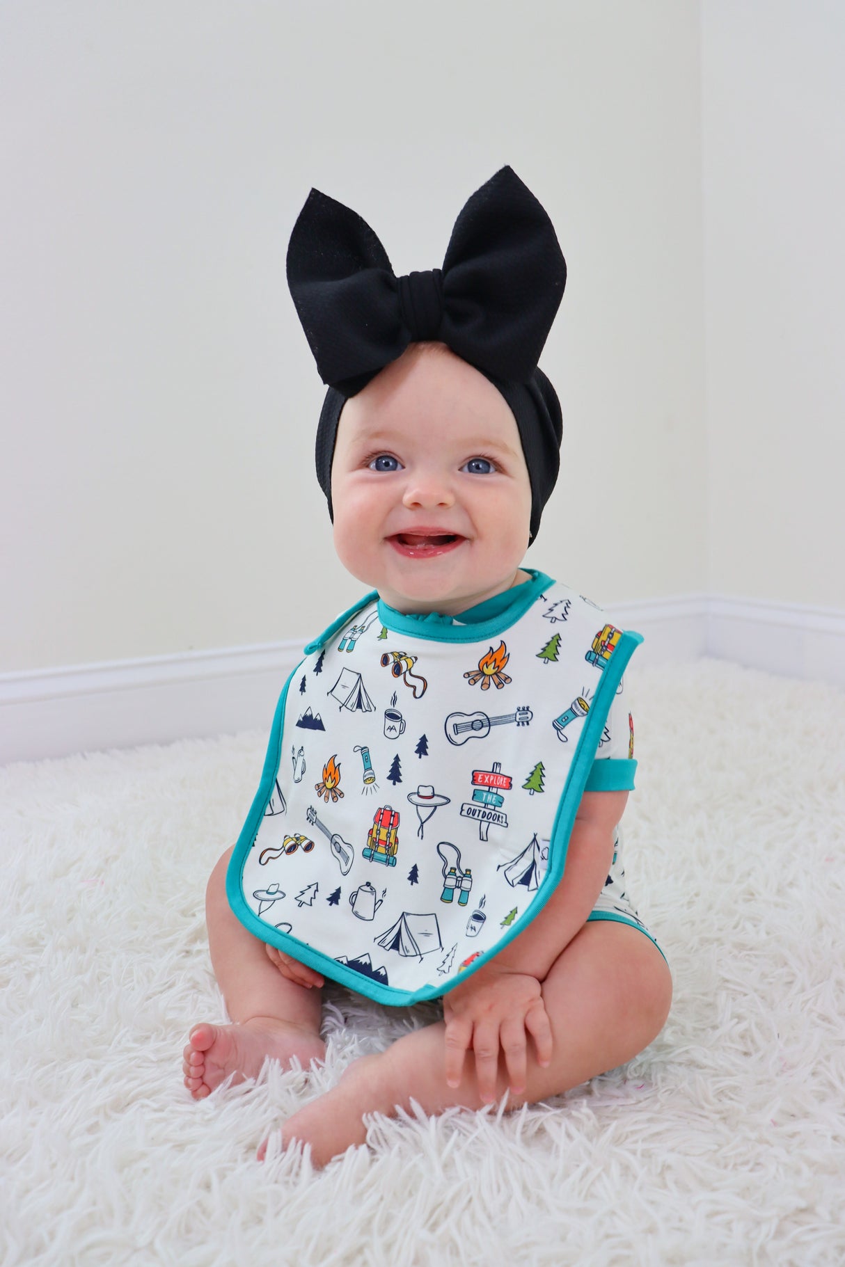 EXPLORE THE OUTDOORS DREAM BABY BIB from DREAM BIG LITTLE CO