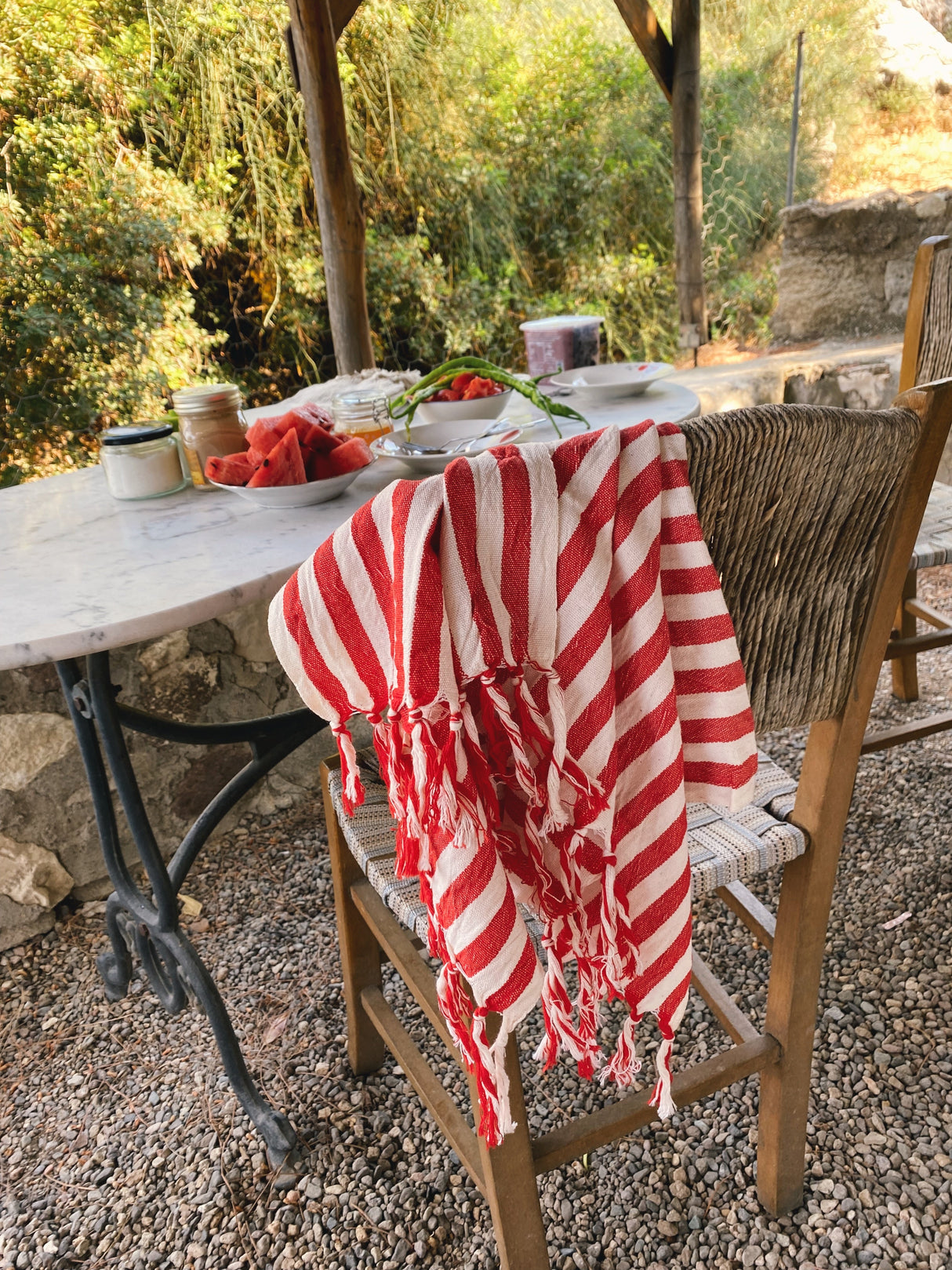 Girit Red Towel from Eastern Woven