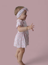 EXCLUSIVE DUCKS AND DAISIES DREAM CAP SLEEVE BODYSUIT DRESS from DREAM BIG LITTLE CO
