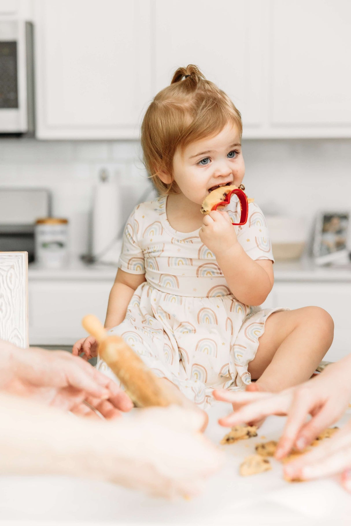 EXCLUSIVE RALEIGH'S RAINBOWS DREAM RUFFLE DRESS from DREAM BIG LITTLE CO