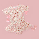 BUNNIES AND BOWS DREAM BODYSUIT DRESS from DREAM BIG LITTLE CO