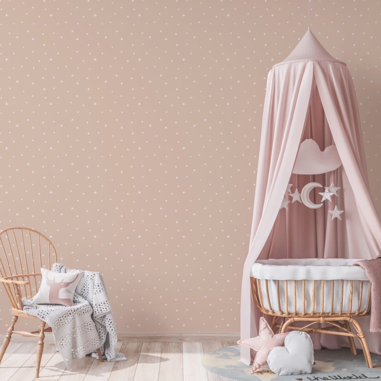 Aster Wallpaper by Micush from Loomwell Home Goods