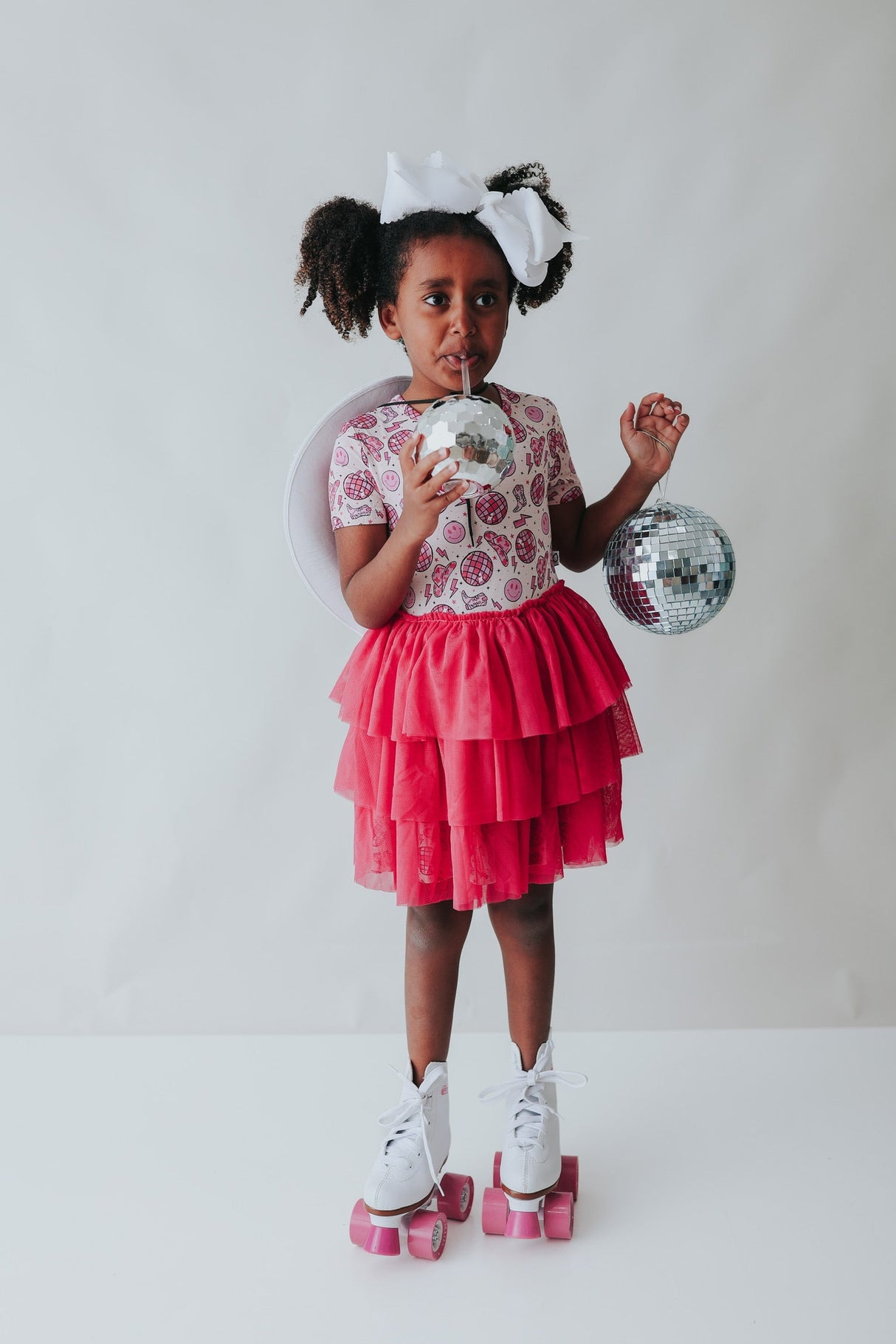LET'S GO GIRLZzz DREAM SHORT SLEEVE TUTU DRESS from DREAM BIG LITTLE CO