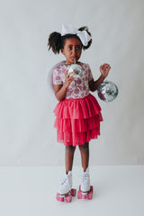 LET'S GO GIRLZzz DREAM SHORT SLEEVE TUTU DRESS from DREAM BIG LITTLE CO