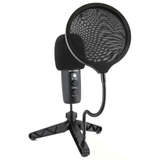 Emerson USB Gaming and Streaming Condenser Microphone with LED Lighting from Jupiter Gear Home