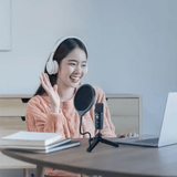 Emerson USB Gaming and Streaming Condenser Microphone with LED Lighting from Jupiter Gear Home