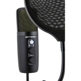 Emerson USB Gaming and Streaming Condenser Microphone with LED Lighting from Jupiter Gear Home
