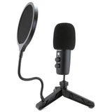 Emerson USB Gaming and Streaming Condenser Microphone with LED Lighting from Jupiter Gear Home