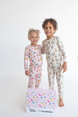Dream Big Little Co x CoComelon JJ RAINBOW CHECKERS DREAM BOW HAIR CLIPS from DREAM BIG LITTLE CO