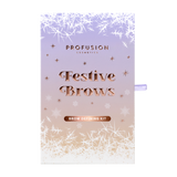 Frosted Snow Sparkle | Festive Brows Defining Kit from Profusion Cosmetics