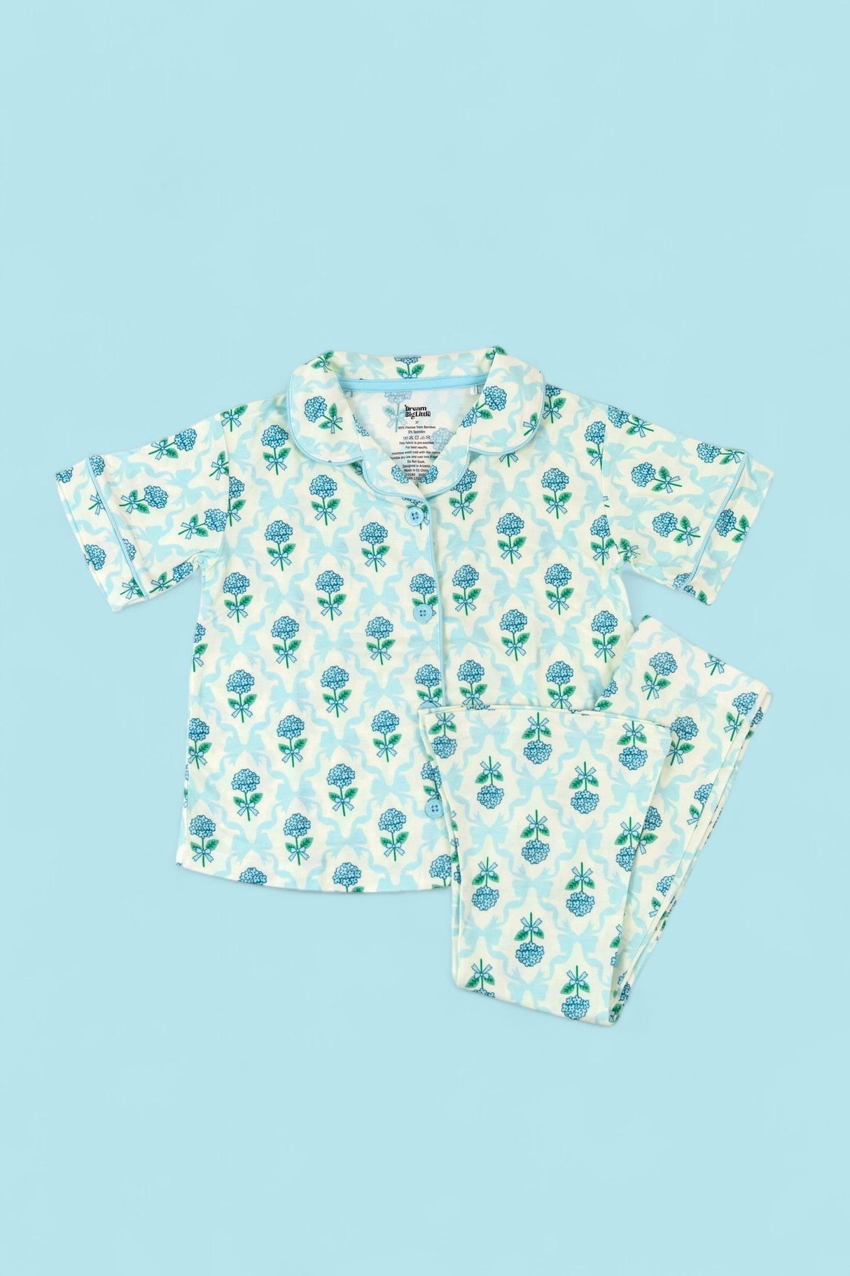 BLUE RIBBON BLOOMS DREAM GIRL'S FLARE SET from DREAM BIG LITTLE CO