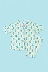 BLUE RIBBON BLOOMS DREAM GIRL'S FLARE SET from DREAM BIG LITTLE CO