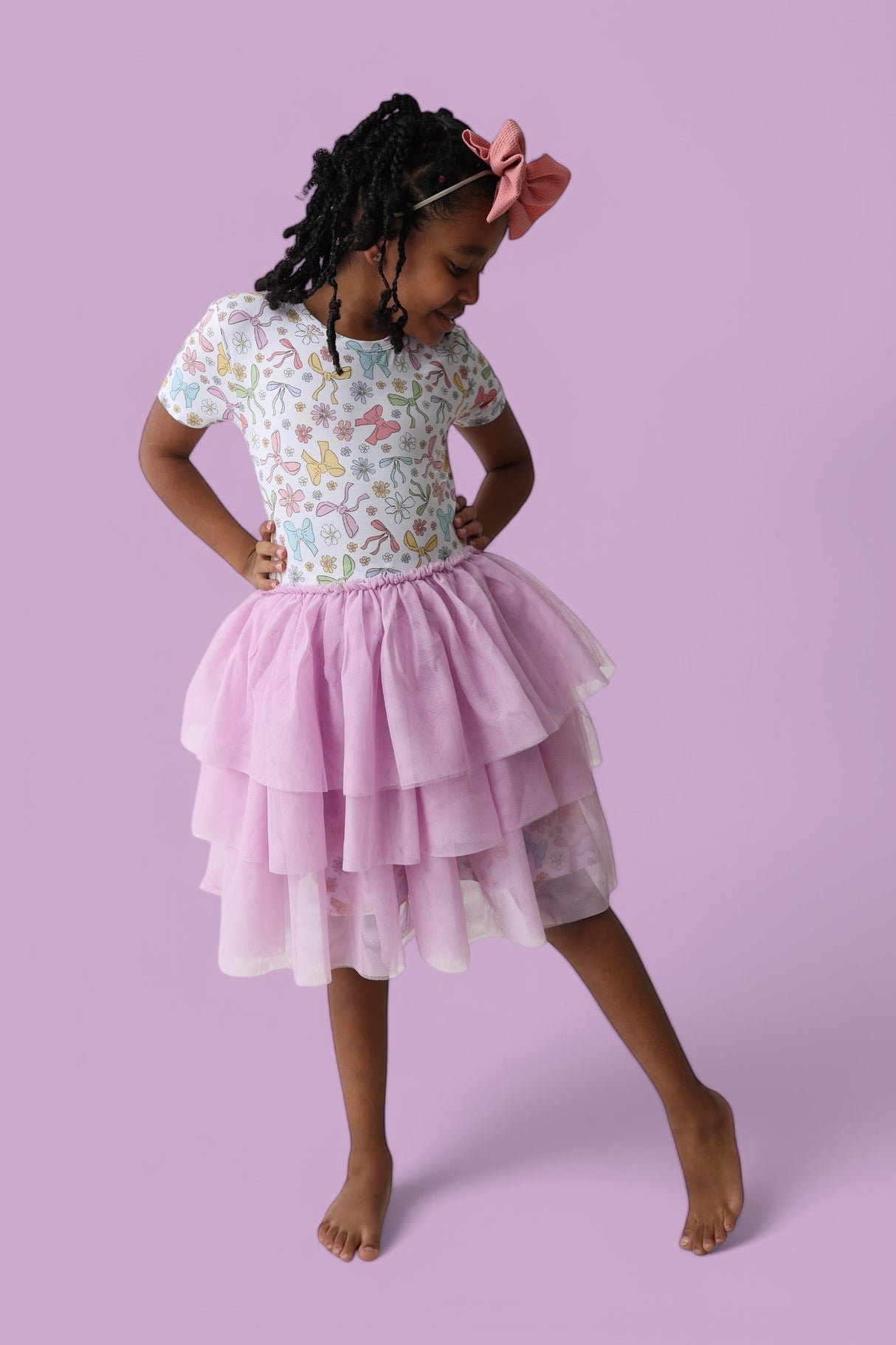 BOW GARDEN DREAM TUTU DRESS from DREAM BIG LITTLE CO