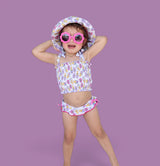 SWEET SUMMER DREAM SMOCKED TANKINI TWO PIECE SWIM SUIT from DREAM BIG LITTLE CO