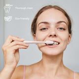 100% Eco-friendly Cedarwood Toothbrushes (6 Pack) from Pursonic