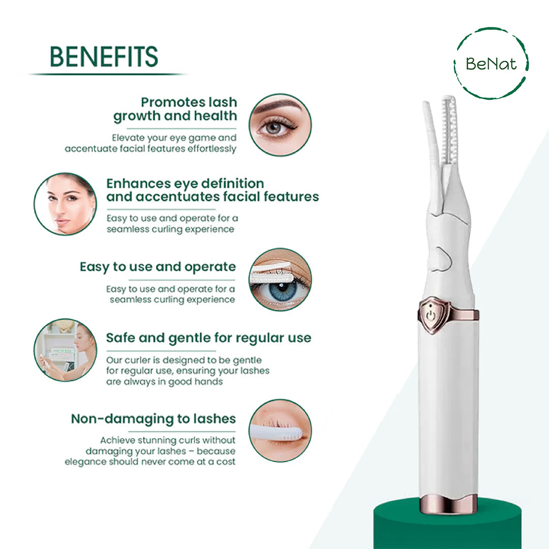 Electric Eyelash Curler from BeNat