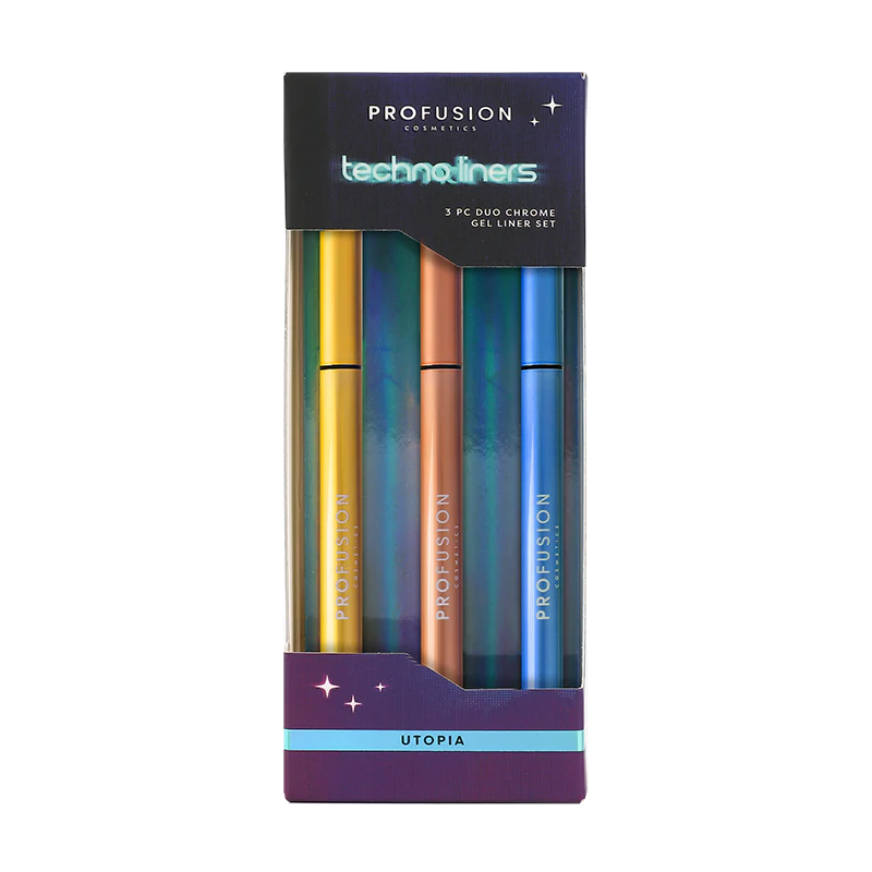 Metachrome | Technoliners 3pc DuoChrome Liner Set from Profusion Cosmetics