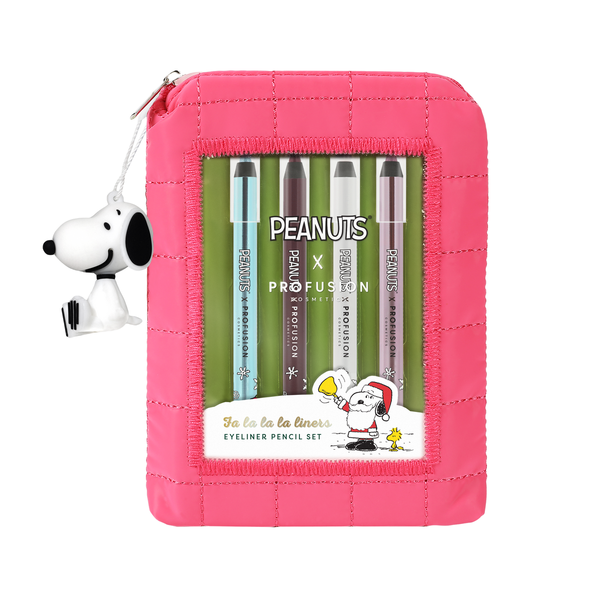 Peanuts Holiday | Fa la la la liners Eyeliner Pencil Set from Profusion Cosmetics