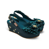Chocolaticas® Emeraldine Women's Sandal from Hot Chocolate Design