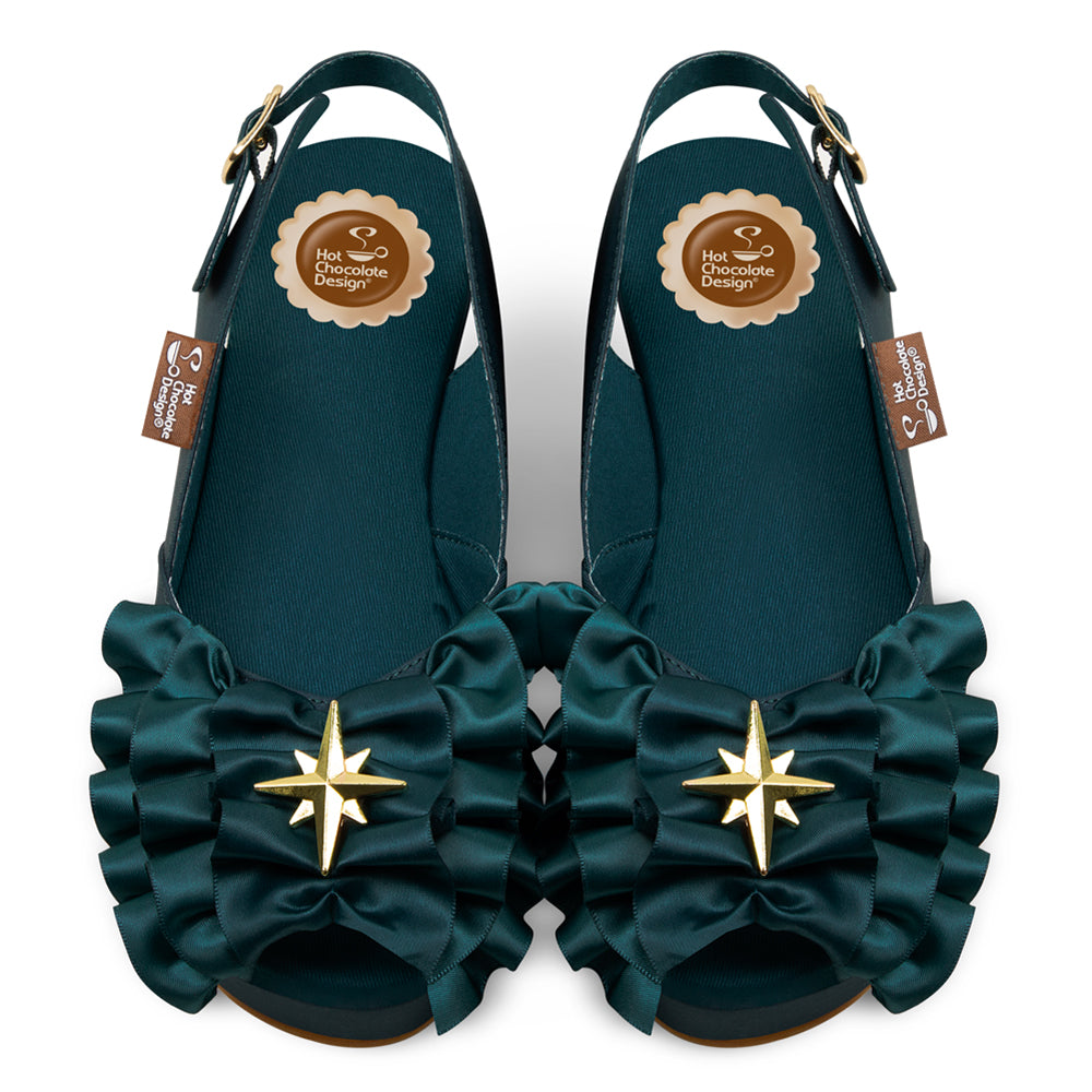 Chocolaticas® Emeraldine Women's Sandal from Hot Chocolate Design