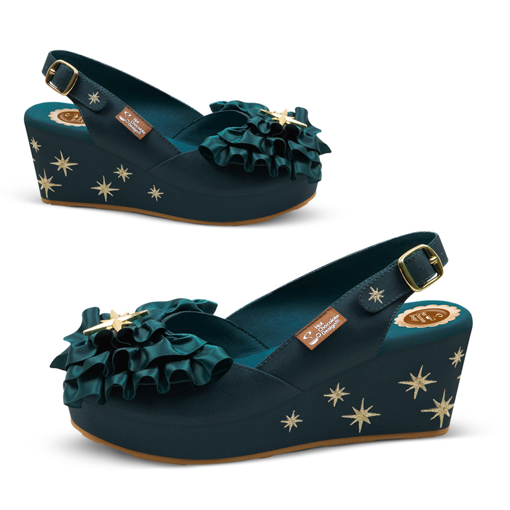 Chocolaticas® Emeraldine Women's Sandal from Hot Chocolate Design