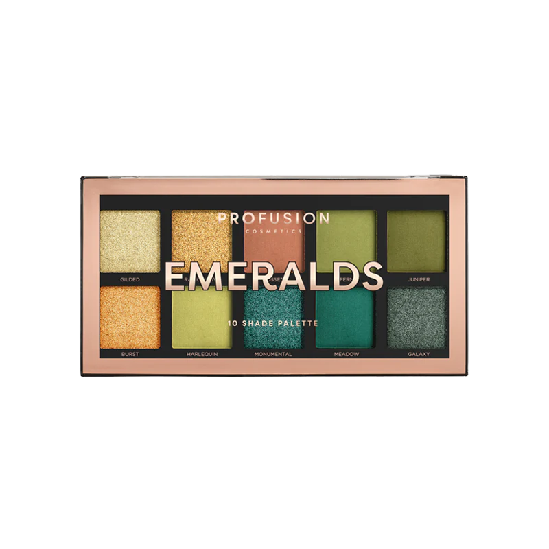 Emeralds from Profusion Cosmetics
