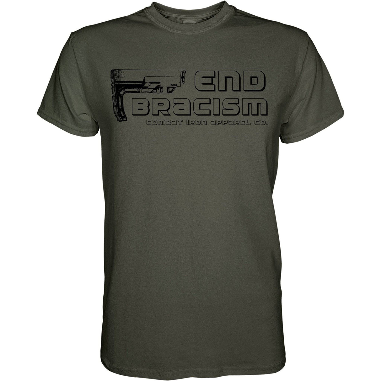END BRACISM MEN'S T-SHIRT From Combat Iron Apparel