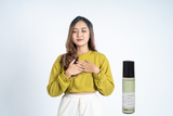 CBD Essential Oils Roll-On set with Crystals and CBD (THC free) from Lizush
