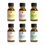 6 Pack of Aromatherapy Essential Oils from Pursonic