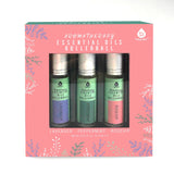 Aromatherapy Essential Oil Rollerballs (Lavender, Peppermint, Rosehip) from Pursonic