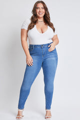 Women's Plus Essential Sustainable Skinny Jeans  From YMI JEANS
