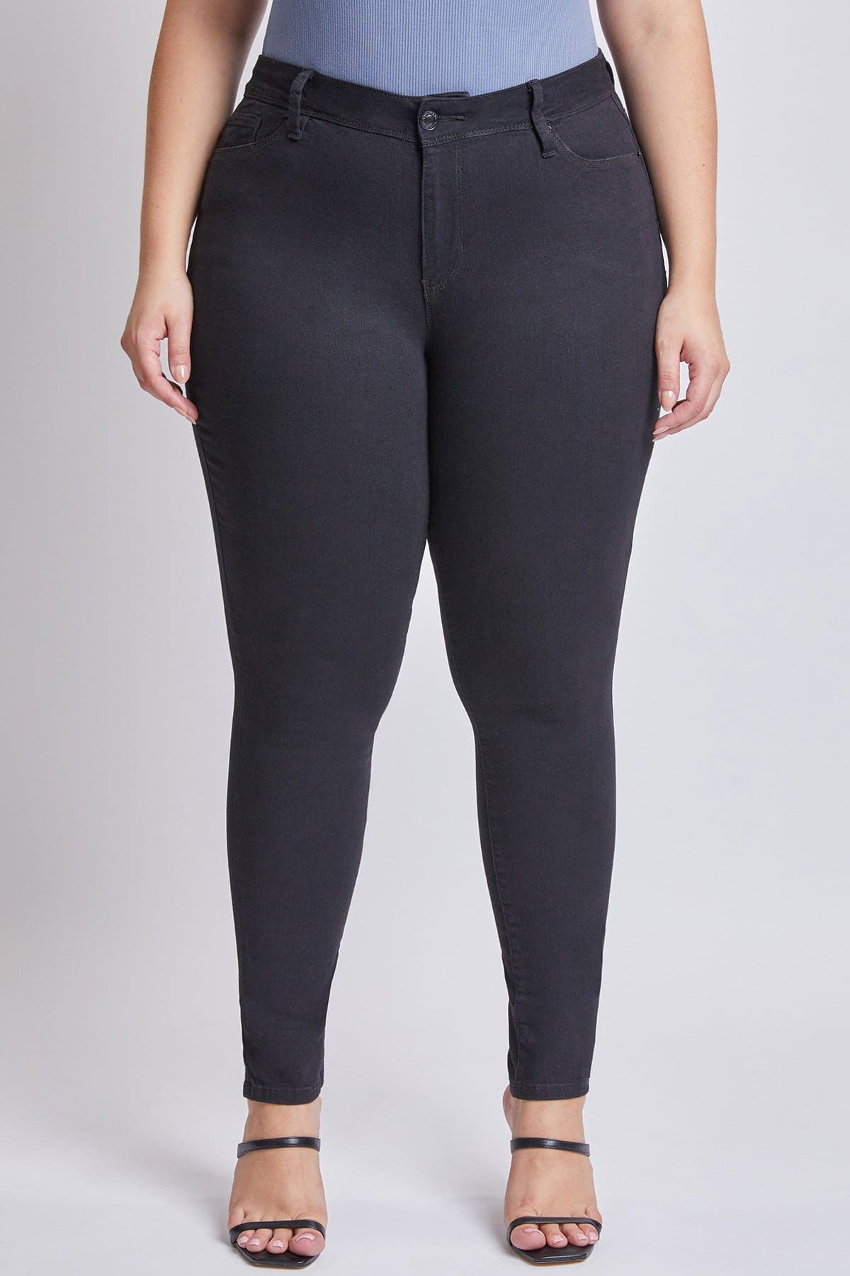 Women's Plus Essential Sustainable Skinny Jeans  From YMI JEANS