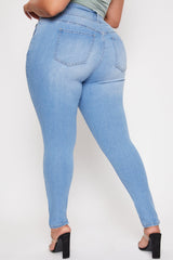 Women's Plus Essential  Skinny Jeans From YMI JEANS