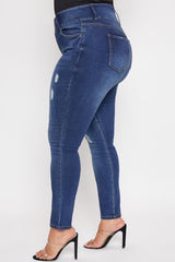 Women's Plus Essential  Skinny Jeans From YMI JEANS
