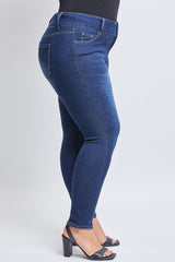 Women's Plus Essential Sustainable Skinny Jeans  From YMI JEANS