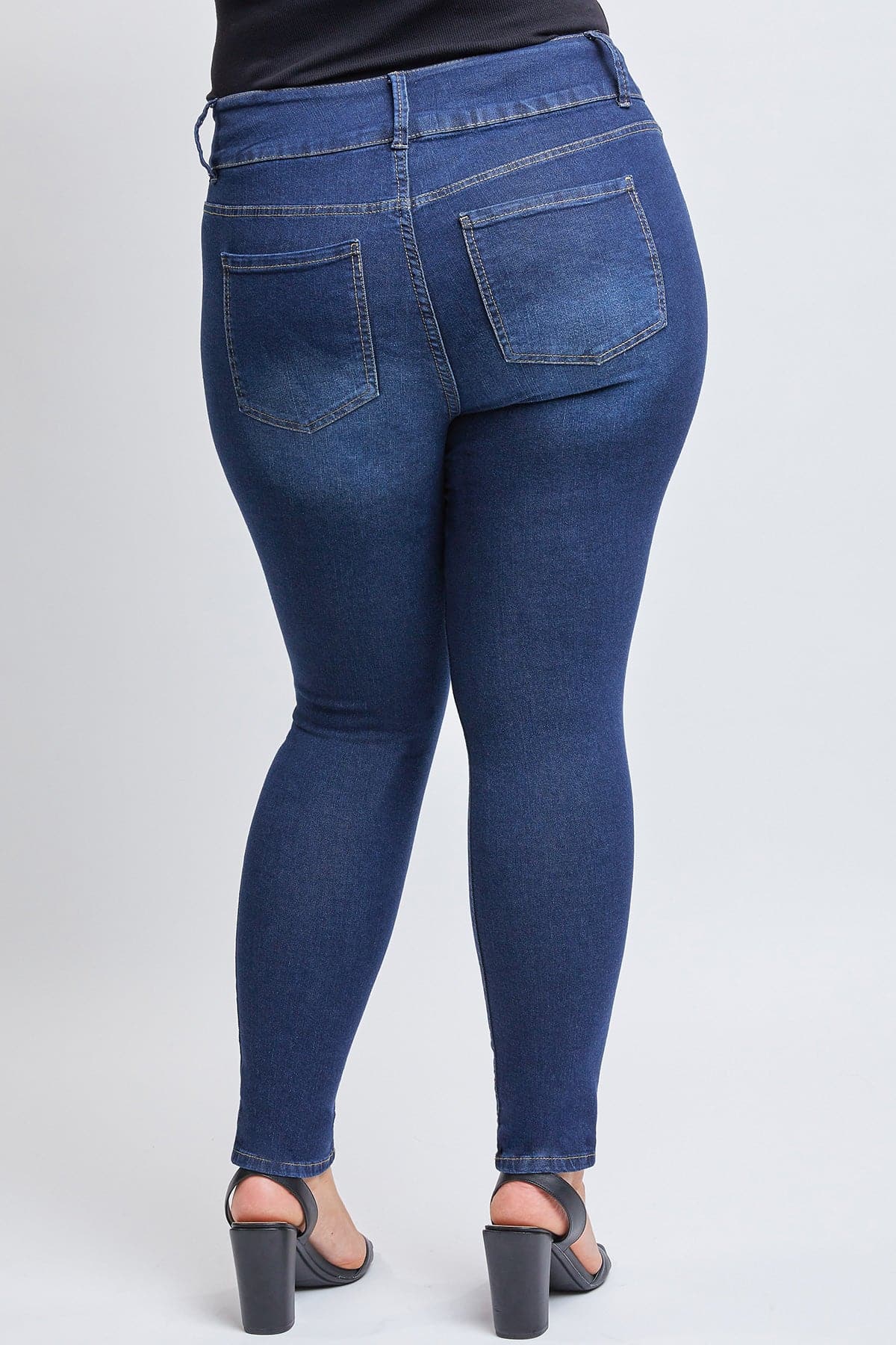 Women's Plus Essential Sustainable Skinny Jeans  From YMI JEANS
