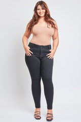 Women's Plus Essential Sustainable Skinny Jeans  From YMI JEANS