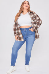 Women's Plus Essential Sustainable Skinny Jeans  From YMI JEANS