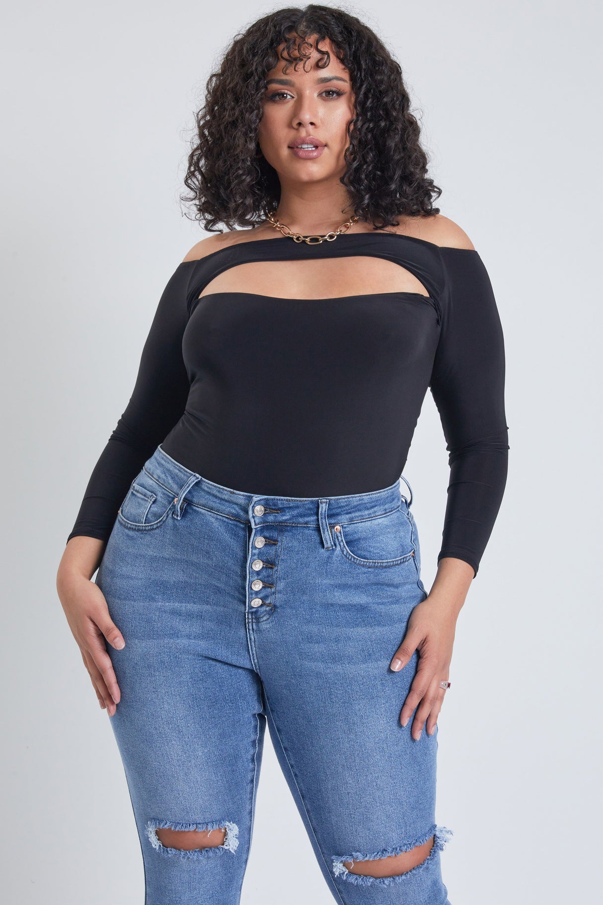 Women's Plus Dream  Ankle Jeans From YMI JEANS