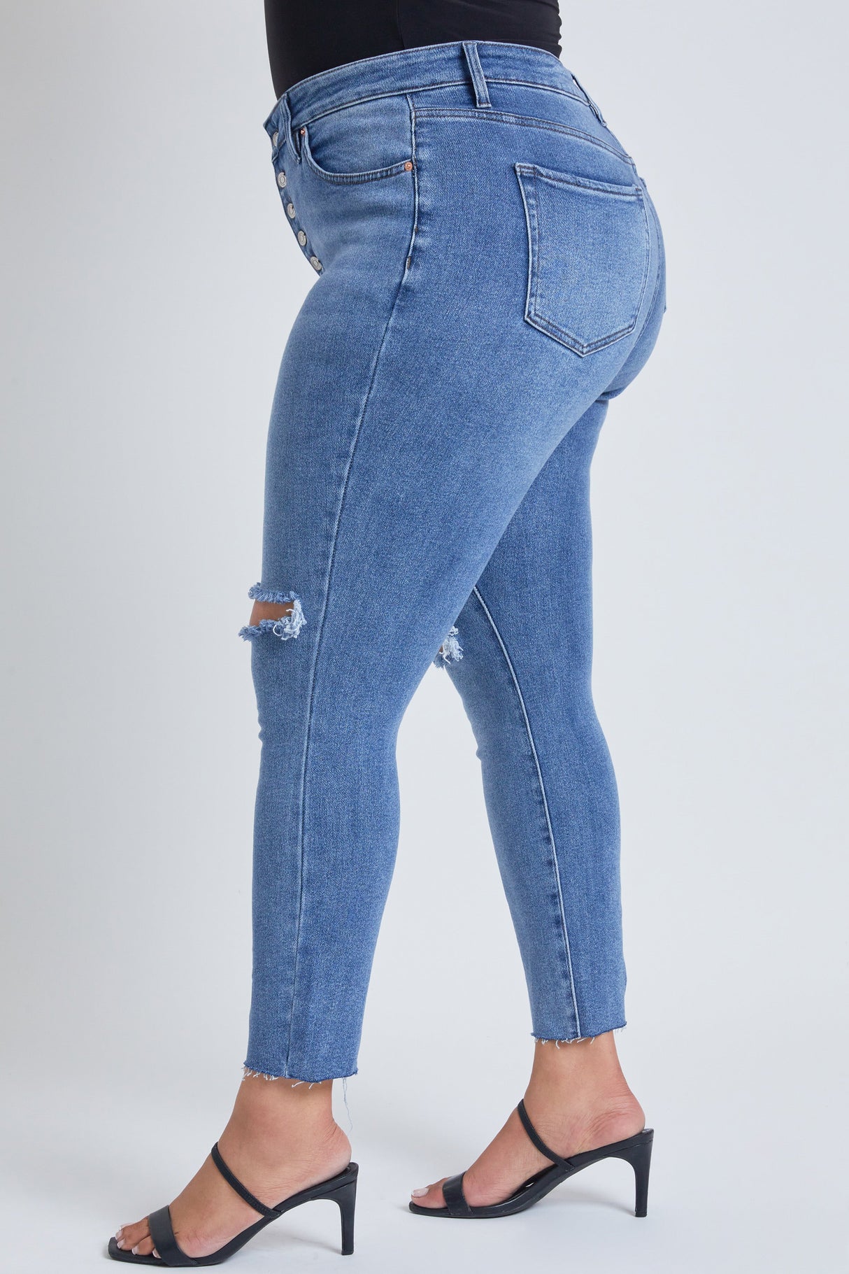 Women's Plus Dream  Ankle Jeans From YMI JEANS