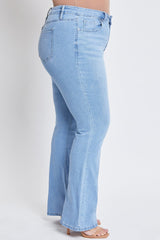 Women's Plus Size Basic Flare Jeans  From YMI JEANS