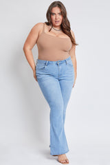 Women's Plus Size Basic Flare Jeans  From YMI JEANS