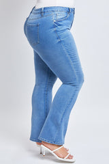 Women's Plus Size Basic Flare Jeans  From YMI JEANS