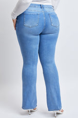 Women's Plus Size Basic Flare Jeans  From YMI JEANS