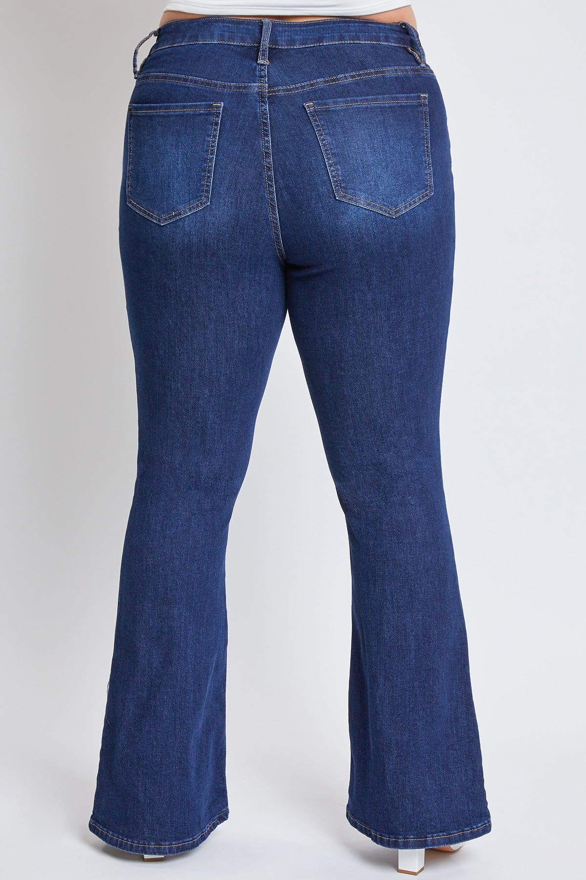 Women's Plus Size Basic Flare Jeans  From YMI JEANS