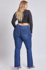 Women's Plus Size Basic Flare Jeans  From YMI JEANS